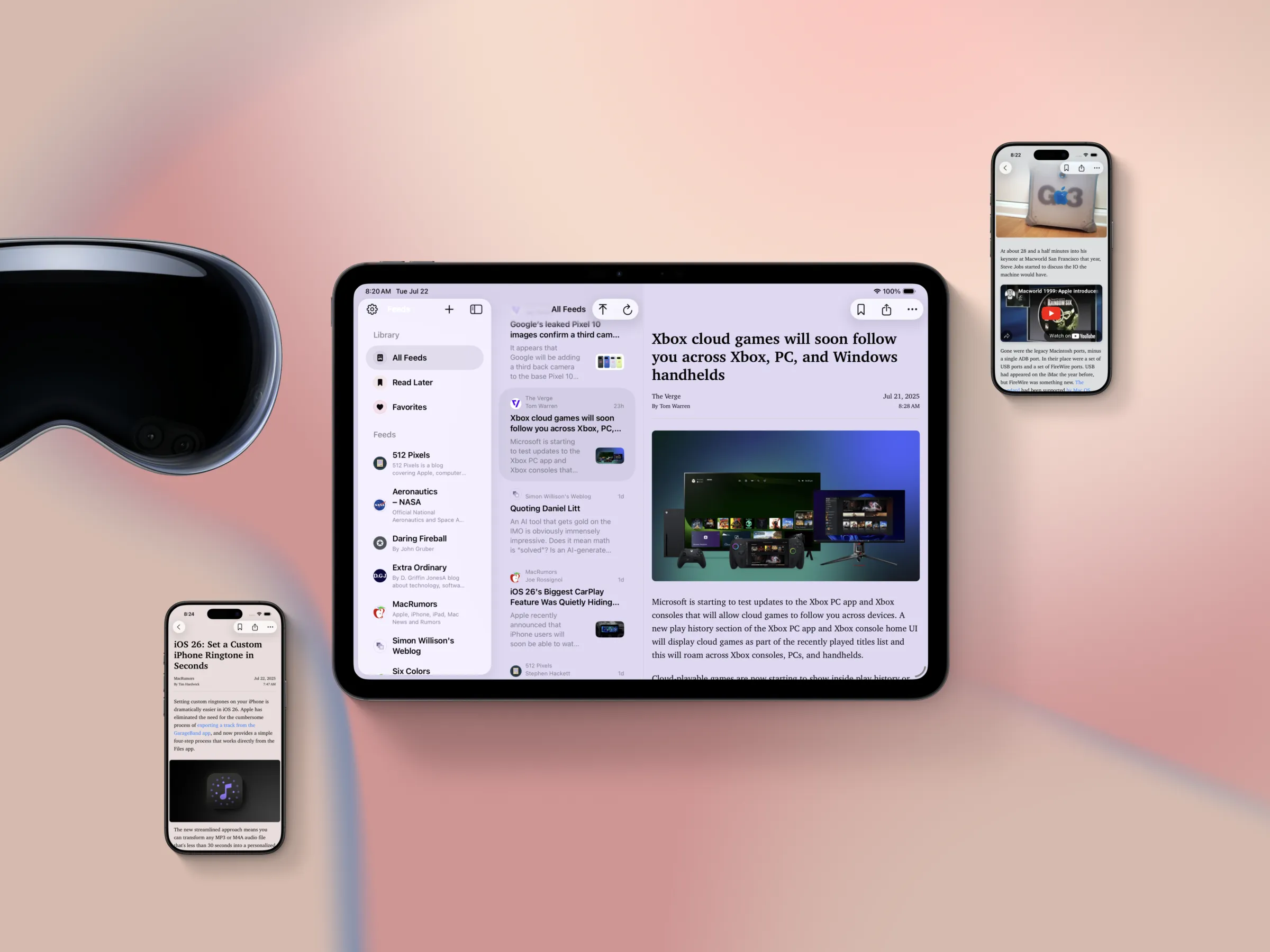 Booklyt: RSS Reader Screenshot