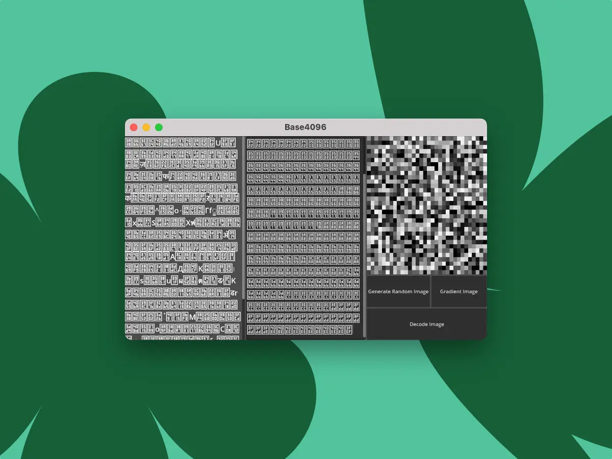 Base4096 Image